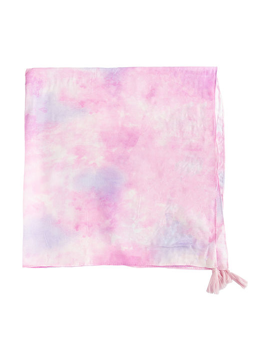 Kinder Schal Stoff Rosa
