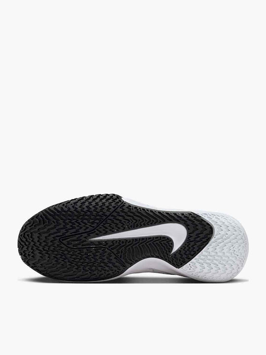 Precision 7 Pantofi de Baschet Albi cu Talpă Joasă