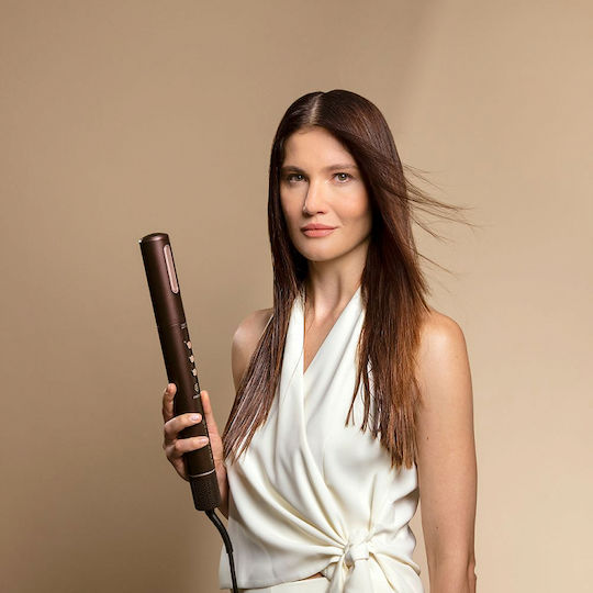 Bellissima Prodigy Ceramic Electric Brush with Air & Rotating Head for Straightening and Curls 1200W