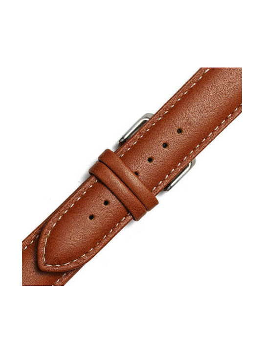 KOSTELO Leather Strap Tabac Brown 24mm