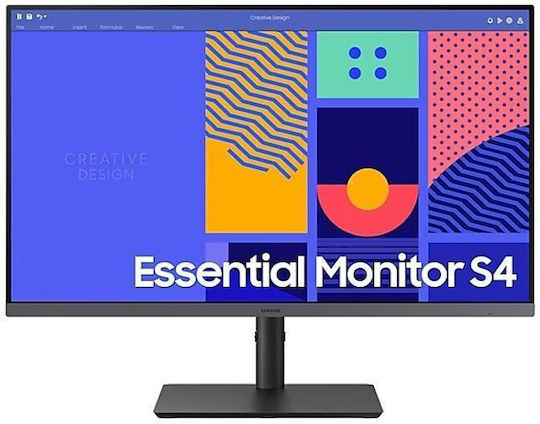 Samsung Essential S3 S27D364GAU VA Gebogen Monitor 27" FHD 1920x1080 mit Reaktionszeit 4ms GTG