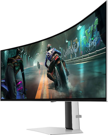 Samsung Odyssey G9 G91SD Ultrawide OLED HDR Curved Monitor 49" 5120x1440 144Hz with 0.03ms Response Time GTG Silver