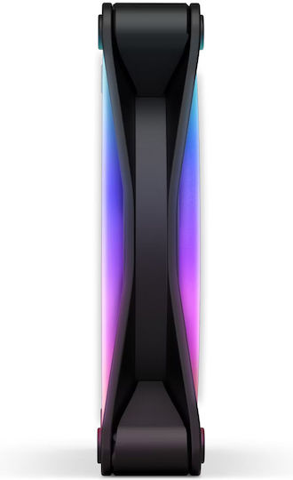NZXT F120 RGB Duo Case Fan (1800rpm) με Σύνδεση 4-Pin PWM