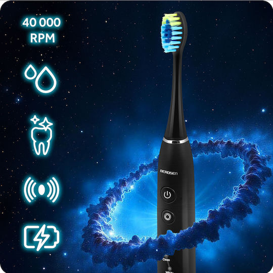 Berdsen Galaxy Black Sonic Toothbrush
