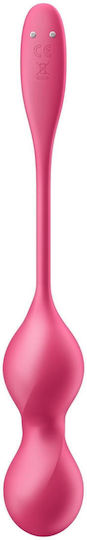 Satisfyer Love Birds 2 Anal Beads with Wireless Functionality and Vibration Medium Flesh