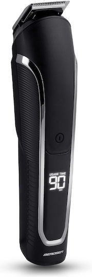 Berdsen Wiederaufladbar Haarschneidemaschine Schwarz BD-262