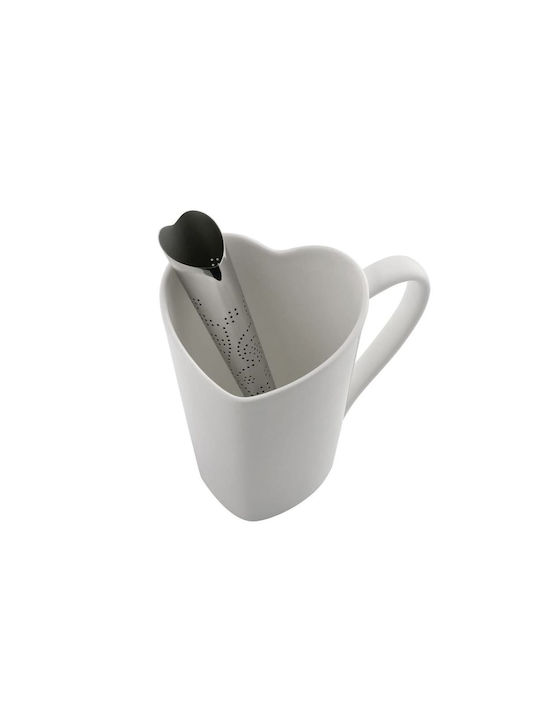 Alessi Becher aus Porzellan Weiß