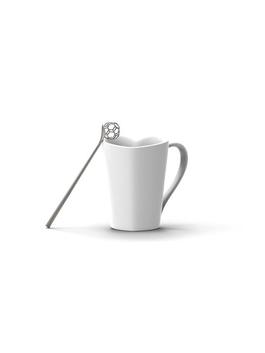 Alessi Becher aus Porzellan Weiß