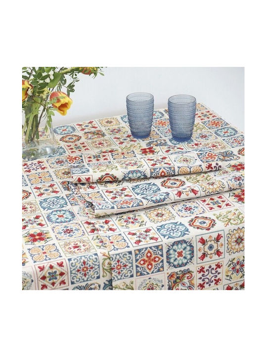 Dimeco Platzdeckchen Stoff Mehrfarbig 35x50cm 1Stück