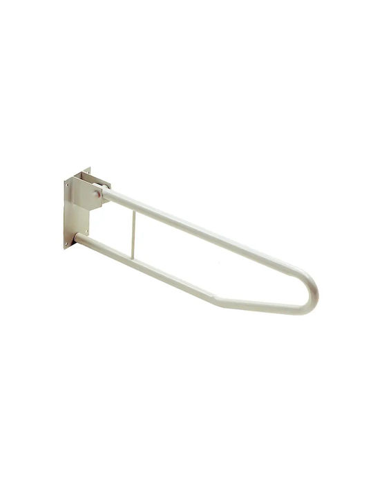 Thuasne Loop Rail Reclining Bathroom Grab Bar for Persons with Disabilities 70cm White