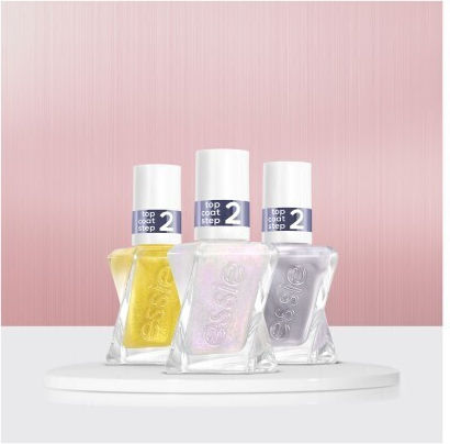Essie Gel Couture Metalic Strat Final De Lungă Durată 563 Metal Roz Pal 13.5ml