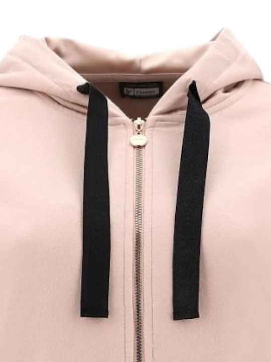 Freddy Women's Hooded Cardigan Pink