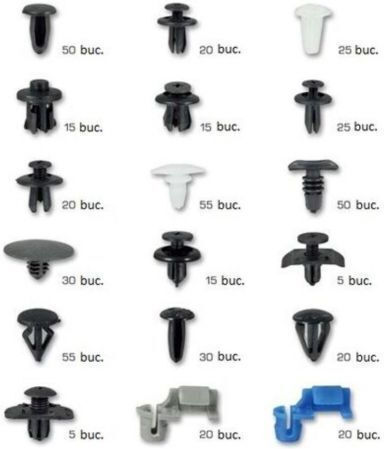 Set Kunststoff-Clips Mazda Auto 475 Stück