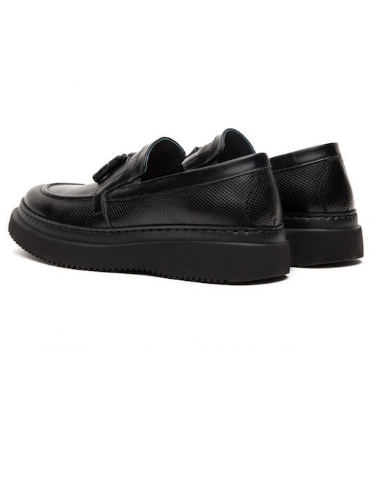Mocasini barbati Black/White