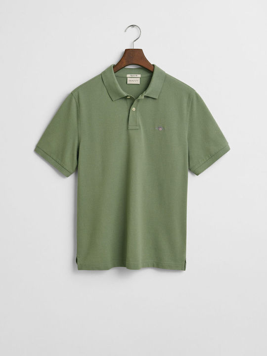 Polo Short Sleeve Blouse Kalamata Green