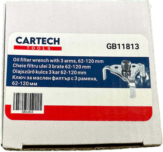 Ölfilter-Schlüssel 3 Arme 62-120 mm Gebo Tools