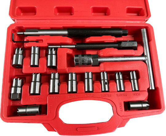 Set de Freze pentru Injectoare 17 Piese Gebo Tools