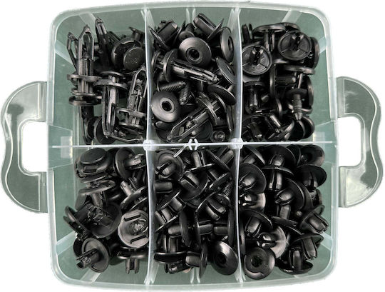 Set Remote Upholstery Clips Universal Clips 620 Pieces Gebo Tools
