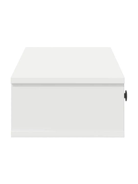 Рафт Стенен Бял 100x37.5x19см.