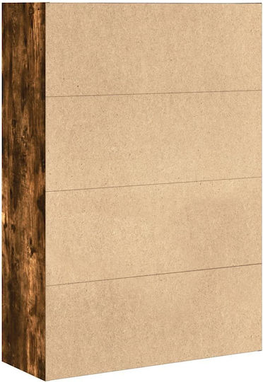 Bücherschrank Rauchige Eiche 80x30x114cm