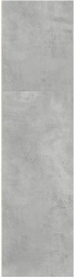 Bibliothek Grau Beton 40x30x114cm