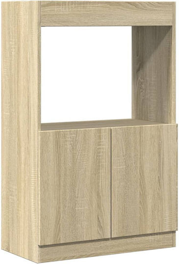 Ντουλάπι Σαλονιού από Μοριοσανίδα Sonoma Δρυς 63x33x100cm