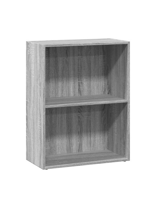 Bookcase Grey Sonoma 60x30x77cm