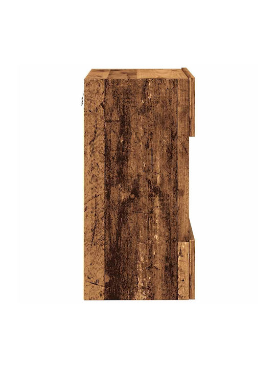 Wandregale Braune (2 Stück) 40x30x60,5cm