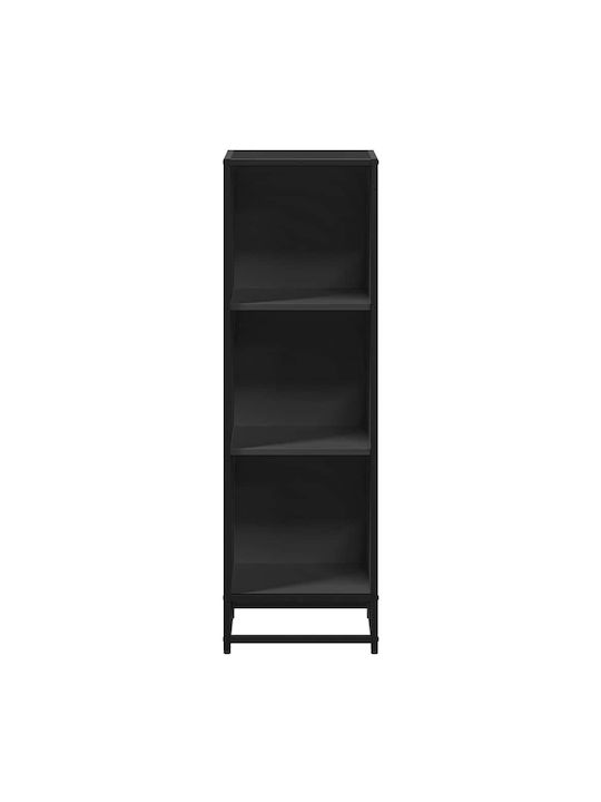 Βιβλιοθήκη Μαύρο 33.5x33x107.5εκ.