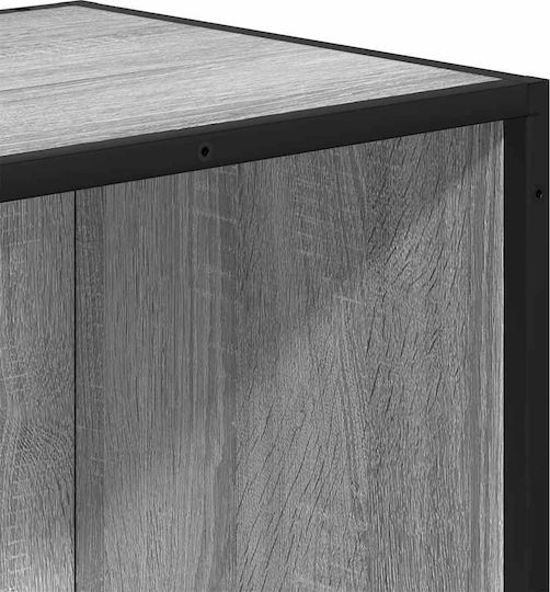 Bibliotecă Gri Sonoma 60x35x139 cm