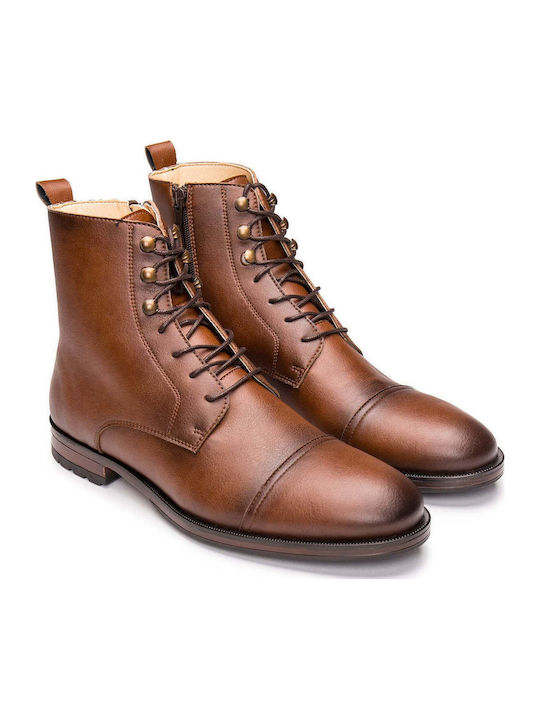 Brown Combat Boots