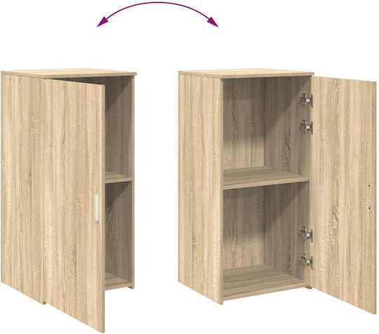 Wohnzimmerschrank aus Spanplatte Braun 50x45x103.5 cm