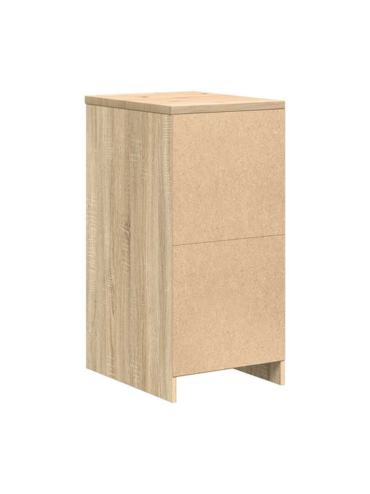 Living Room Cabinet Made of Solid Wood Brown 40x51x85cm