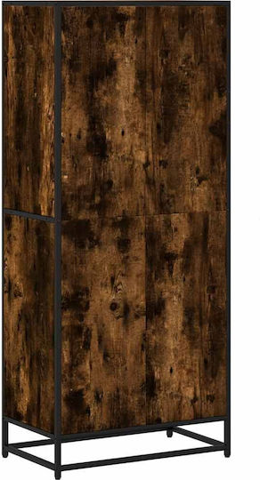Bibliothek Rauchige Eiche 60x35x139cm