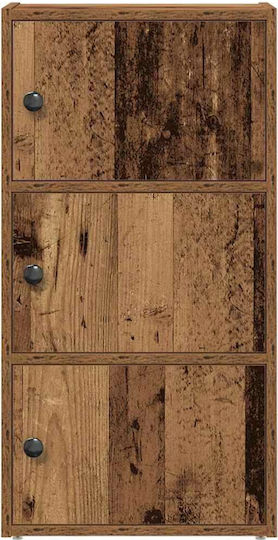 Living Room Cabinet Made of Brown Particle Board 40x24x77cm