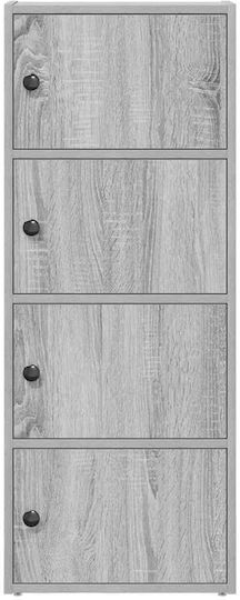 Шкаф за дневна от ПДЧ Сив Sonoma 40x24x102см