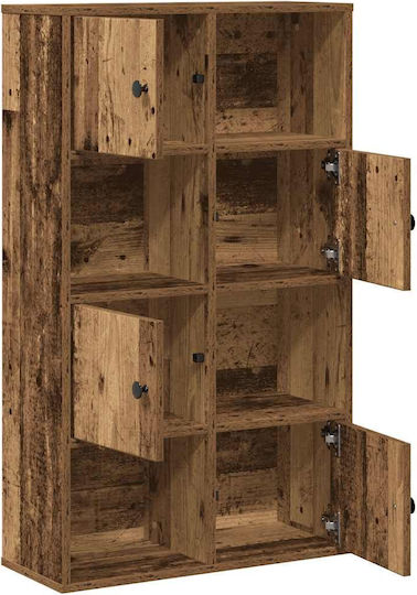 Bibliothek Braun 60x24x101,5cm