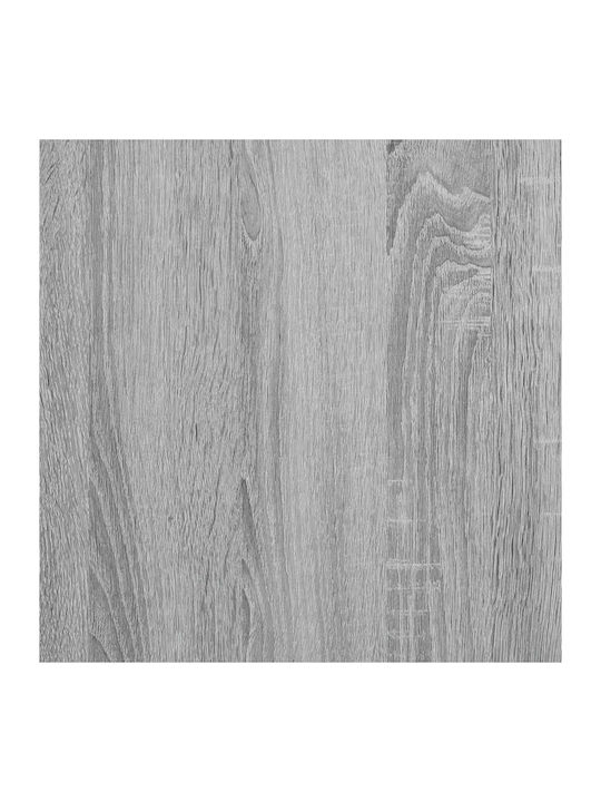 Living Room Display Cabinet Made of Particle Board Grey Sonoma 40x24x102cm