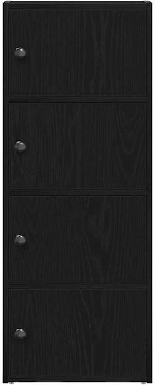 Шкаф за дневна от ПДЧ Черен Дъб 40x24x102см