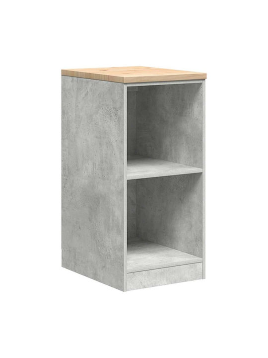 vidaXL Office Cabinet Made of Solid Wood Natural 40x51x85cm