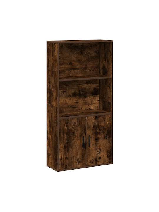 Bookcase Smoky Oak 60x24x120cm