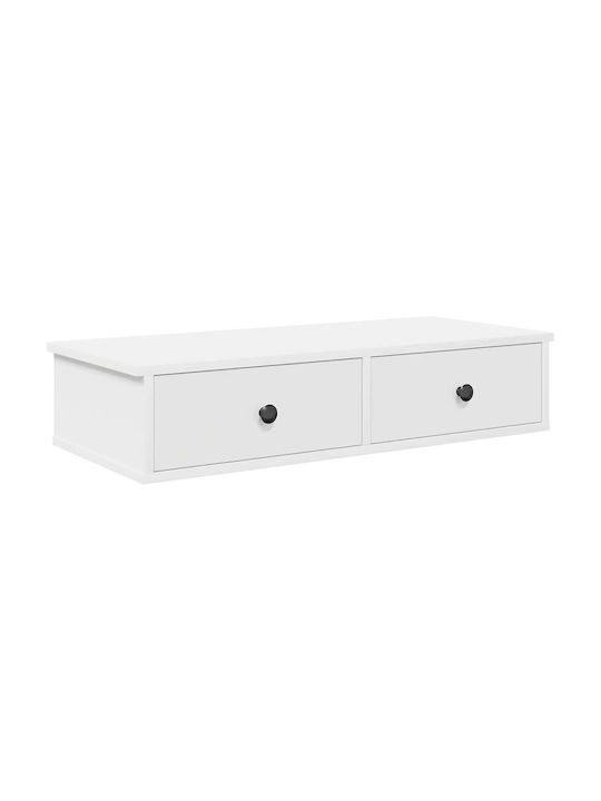 Shelf Wall White 80x34x17cm