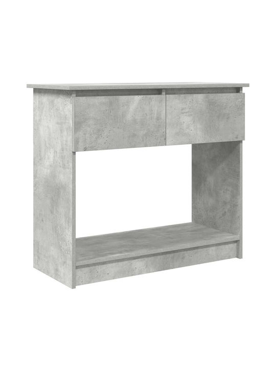 Console Table Grey L85.5xW38.5xH74.5cm