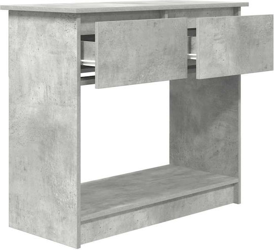 Consolă Gri L85.5xL38.5xH74.5buc