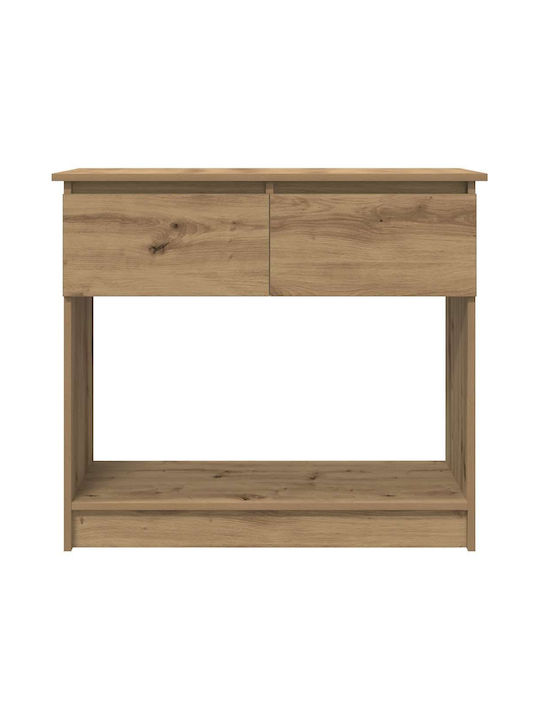 Wooden Console Table Coffee L85.5xW38.5xH74.5cm