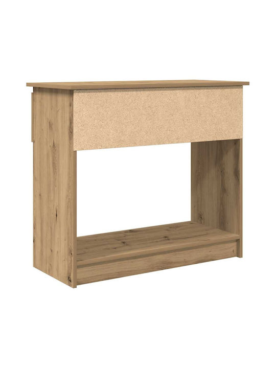Wooden Console Table Coffee L85.5xW38.5xH74.5cm