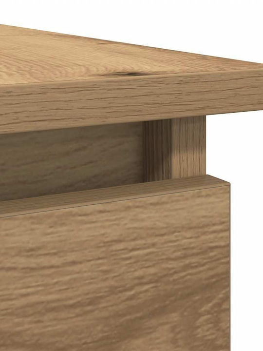 Wooden Console Table Coffee L85.5xW38.5xH74.5cm