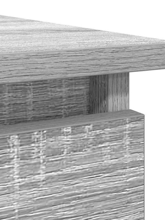 Wooden Console Table Grey Sonoma L85.5xW38.5xH74.5cm