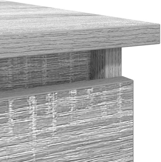 Wooden Console Table Grey Sonoma L85.5xW38.5xH74.5cm