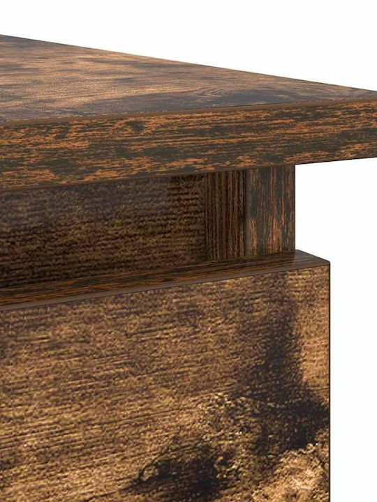 Wooden Console Table Coffee L85.5xW38.5xH74.5cm